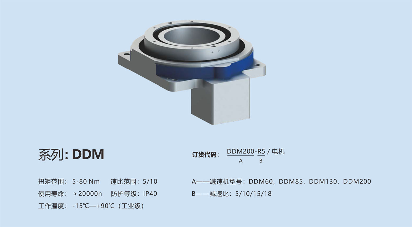 PMS普玛斯精密行星减速机-D系列精密转台减速机-DDM