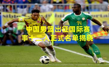 中国男篮出征国际赛事十二人正式名单揭晓