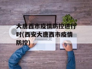 大唐西市疫情防控进行时(西安大唐西市疫情防控)